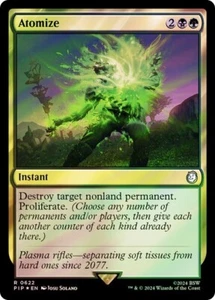 Atomize Surge Foil Fallout NM MTG - Picture 1 of 1