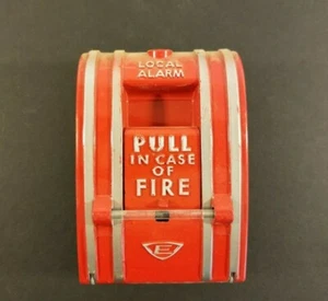 EDWARDS #270-SPO Allarme Antincendio Stazione di Tiraggio Rottura Tipo Vetro - USATO - Foto 1 di 10