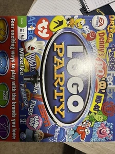 Logo Party Game By Spin Master, Draw, Describe, Reveal - Picture 1 of 1