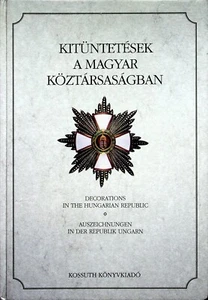 1995 Decorations in the Hungarian Republic Kitüntetések a magyar köztársaságban - Bild 1 von 11