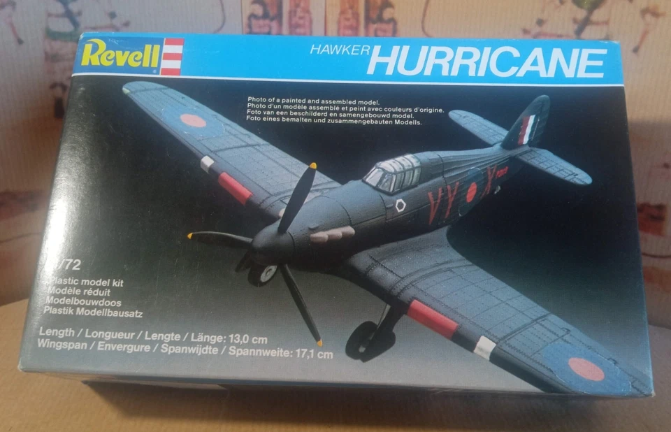 Revell Hawker Hurricane 1-72 - Immagine 1 di 1