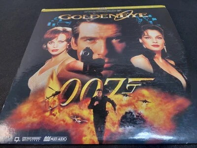 GOLDENEYE   DELUXE LETTERBOX EDITION LASERDISC  JAMES BOND 007  BROSNAN - Image 1 of 4