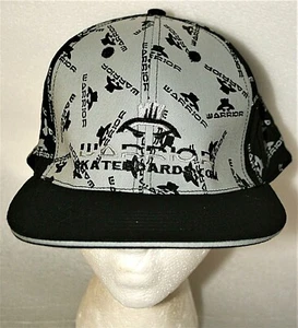 Vintage Warrior Extremsport Skateboards schwarz/grau Baseballkappe Mütze neu neu aus altem Lagerbestand Einheitsgröße - Bild 1 von 4