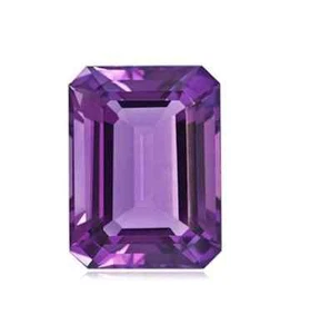 Natural Brazilian Amethyst AAA Octagon Faceted Loose Gemstone (5x3mm - 14x10mm) - Picture 1 of 1