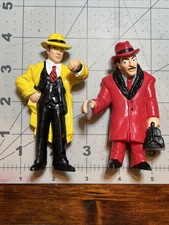 Dick Tracy Big Boy Caprice Pvc Figures Disney Applause 3.25" 1990 Vintage