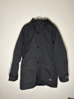 Parka masculina L. L. BEAN Maine Mountain grande alta preta - Imagem 1 de 4