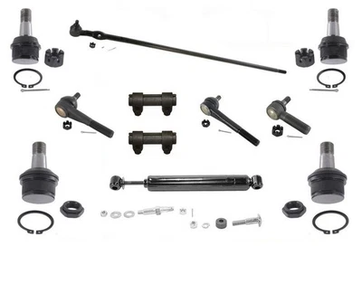Fits Chevrolet 4 Wheel Drive K10 81-91 Drag Link Tie Rods Ball Joints Stabilizer - Image 1 of 4