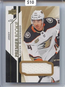 2018-19 Premier Rookie Jersey Kiefer Sherwood Ducks #78 - Picture 1 of 2