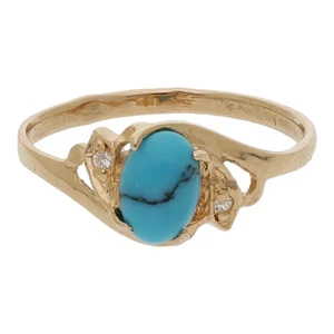 Anillo Turquesa 583/Oro R03.5707 - Imagen 1 de 3