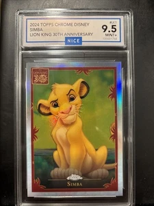 2024 Topps Cromo Disney Simba Rey León 30 Aniversario - Imagen 1 de 2
