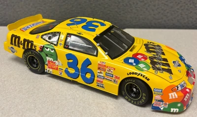 2000 Ken Schrader M&M's Keep Back New Driver 1/24 Revell Diecast Autographed - Image 1 of 3