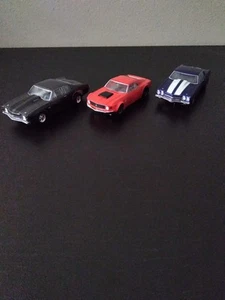 AFX Chevelles And Mustang Car Lot - Picture 1 of 12