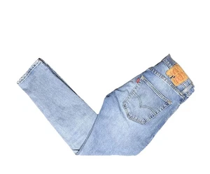 Levi’s 512 30x30 Blue Jeans Light Wash Distressed Actual 33 5/8”x31” Löcher - Bild 1 von 24