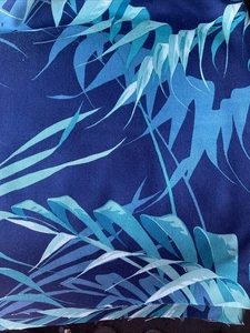 RESTSTÜCK Sanderson Palm House Ink/Teal 2,25 Meter lang x 140 cm breit - Bild 1 von 2