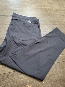 Neu Adidas Herren Woven Stretch Ultimate 365 Hose Golf Schwarz 36x30" Neu Ohne Etikett - Bild 1 von 10