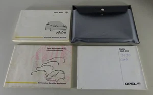 Cartella Del Cruscotto + Manuale D'uso Opel Astra G Stand 08/1998 - Picture 1 of 1