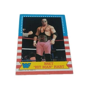 Bret Hit Man Hart 1987 Topps Wrestling Rookie Card - Bild 1 von 5