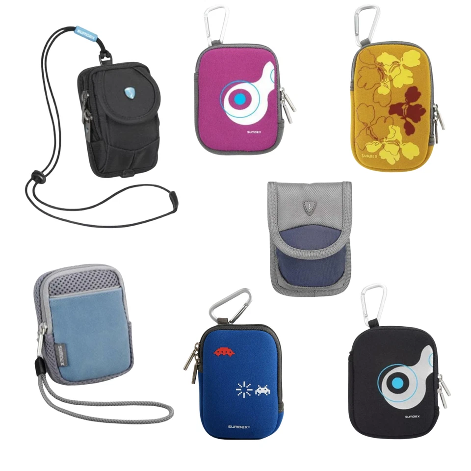 Digital Camera Case for Canon IXUS PowerShot Sony Cybershot Olympus Hard Soft - Image 1 of 1