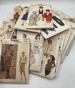 Lot of Vogue Patterns, Unchecked Cut and UnCut, Various Sizes - Picture 1 of 24