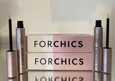 Suero de crecimiento de pestañas Forchics 2 cajas para más completo, grueso y largo, nuevo sellado Foto 1 de 2