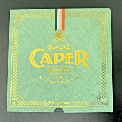 Caper Europe Mastermind Deluxe Edition Keymaster Board Card Game COMPLETE - Image 1 of 4