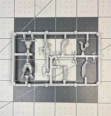 40K DARK ELDAR WARRIOR Sprue #2 Drukhari GW middlehammer 3rd Ed. 1998 OOP BD25 - Image 1 of 2