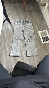 SHEIN Girls Distressed Jeans Size 11-12 - Picture 1 of 3