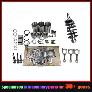 Overhaul Rebuild Kit & crankshaft+rod For Mitsubishi S3L,S3L2 Engine (seaborne) - Picture 1 of 11