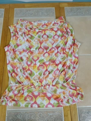 Женский топ Liz & Co XL без рукавов цветной - Изображение 1 из 4