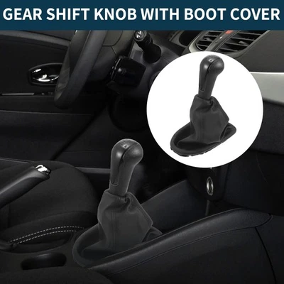 5 Speed Manual Gear Shift Knob with Cover for Chevrolet Spark 2011-2016 Plastic - Image 1 of 4