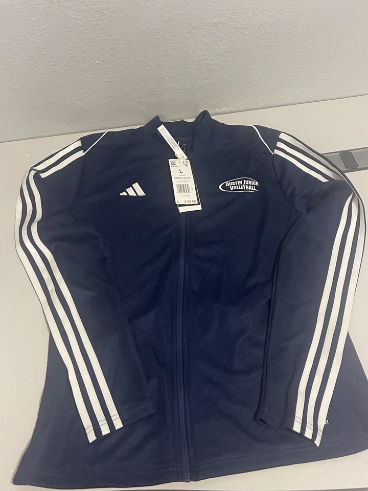 Adidas Women's Tiro 23 League Training Jacket Navy Blue Sku HS3511. Size Medium
