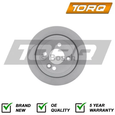Brake Discs Rear Torq Fits Mini Cooper One 1.4 1.6 D 2.0 One +Other Models - Image 1 of 4