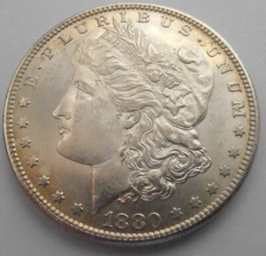 1880 S Morgan Silver Dollar,  Low Mintage (80SEW1) - Picture 1 of 4
