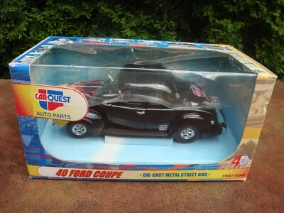 Car Quest Auto Parts 1940 Ford Coupe Die Cast Car- 1:24 by First Gear (2003) BOX - Image 1 of 4