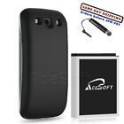 7570mAh Replacement Extended Battery Cover Case f Samsung Galaxy S3 III SCH-I535