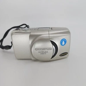 Olympus Stylus Zoom 115 Film Camera - For Parts Or Repair - Picture 1 of 12