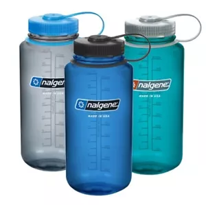 NALGENE WIDE MOUTH SUSTAIN 1L WATER BOTTLE BPA FREE MADE IN USA NEW 2025 COLOURS - Bild 1 von 74