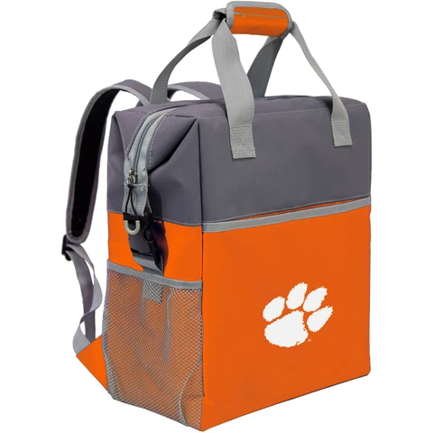 Clemson Tigers Colorblock Backpack Cooler Cover