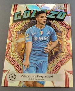 TOPPS CHROME UCC 23-24, GIACOMO RASPADORI, GOLAZO, GL-9 - Bild 1 von 1