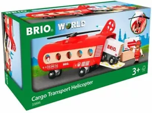 BRIO WORLD Cargo Helicopter 8 pieces - Picture 1 of 6