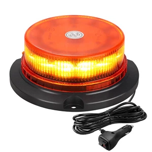 12LED Rundumleuchte Magnet 3 Blitzmuster Warnleuchte Blinkleuchte LKW KFZ 10-30V - Bild 1 von 10