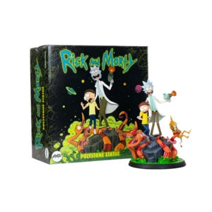 NEW Rick and & Morty Mondo Exclusive Polystone Statue LIMITED 500 ONLY - Picture 1 of 4