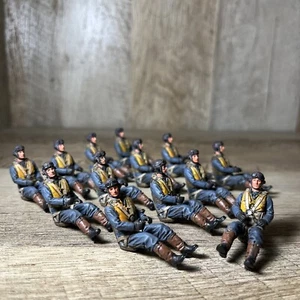 ⭐️ Minifigure Soldatino Paracadutista Dipinto Aviotrasportato Esercito Scala 8 Pezzi 1/32 - Foto 1 di 9