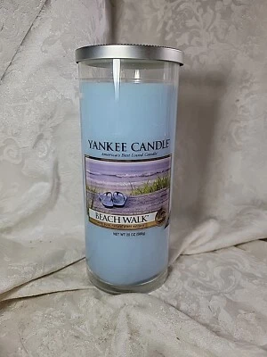 Yankee Candle Beach Walk Pilar Mecha Única Grande Alto - NUEVO  Foto 1 de 4