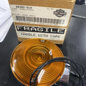 Harley Davidson Left Turn Signal Fl Softail Fxrt 1991-1994 68392-91a - Picture 1 of 3