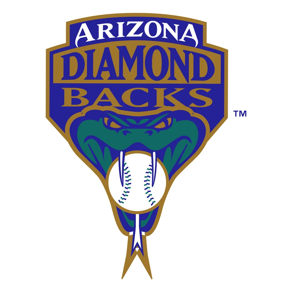 Arizona Diamondbacks 4 inch MLB Color Die-Cut Decal Sticker *Free Shipping - Image 1 of 1