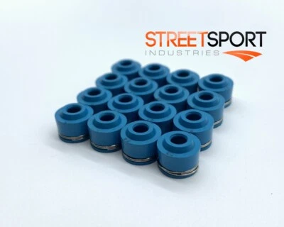 Sellos de válvula FKM SUZUKI GSX-R1100 GSXR1100 GSX R 1100 "93-98" - Juego de 16 - NUEVO Foto 1 de 4