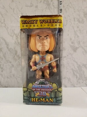 Funko Masters Of The Universe He-Man 30 Aniversario Wacky Wobbler Bobblehead  Foto 1 de 4