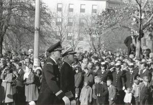 Postal Washington DC multitudes viendo procesión fúnebre de John Kennedy 1963 como nueva - Imagen 1 de 1