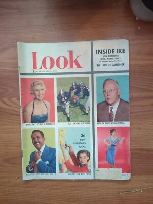 Vintage LOOK America's Family Magazine December 4, 1951 Doris Day Christmas Foto 1 de 4